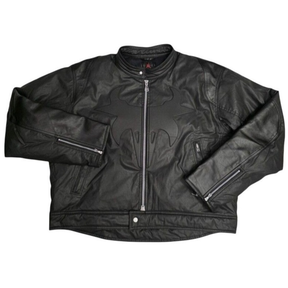 Air Jordan x Travis Scott Cactus Jack‎ Waxed Black Jacket DZ5474-010 Men's M NEW - Picture 8 of 16